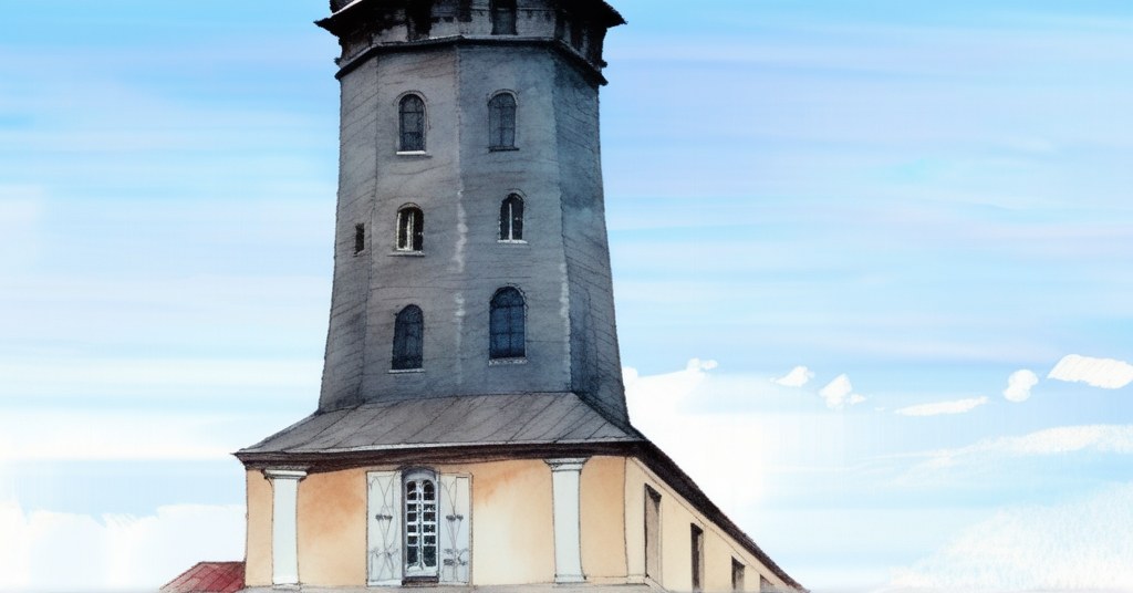 La Neuville-Chant-d'Oisel — aquarelle — France