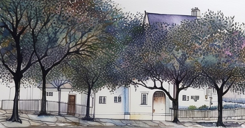 La Valette — aquarelle — Malte
