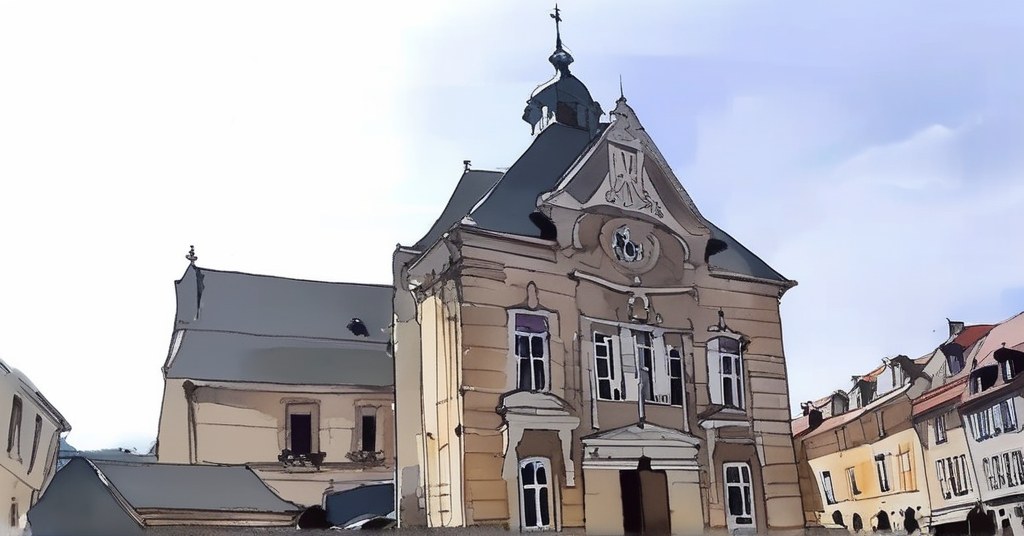 Aquarelle de Le Mesnil-Esnard