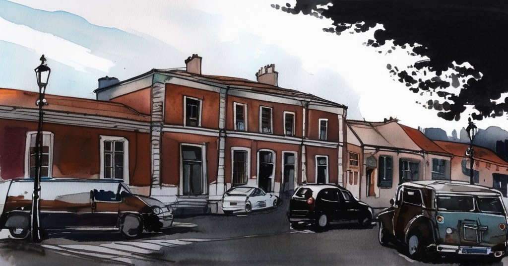 Le Puy-en-Velay — aquarelle — France