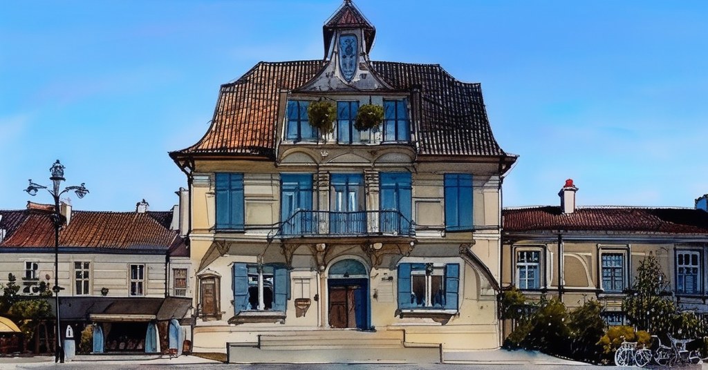 Les Clayes-sous-Bois — aquarelle — France