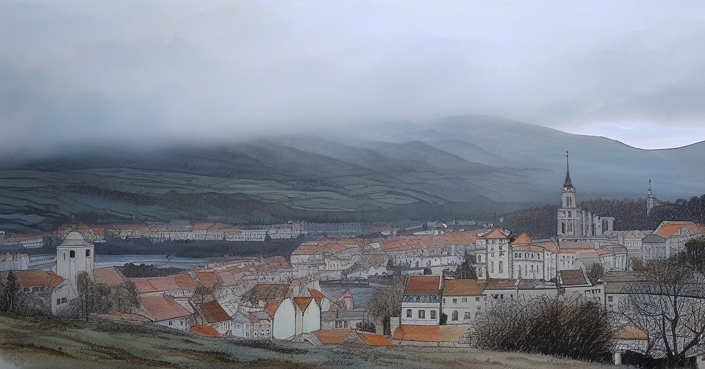 Aquarelle de Lubango