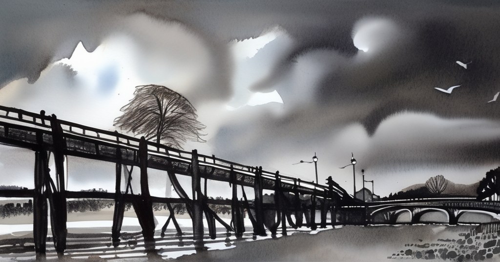 Luc-sur-Mer — aquarelle — France