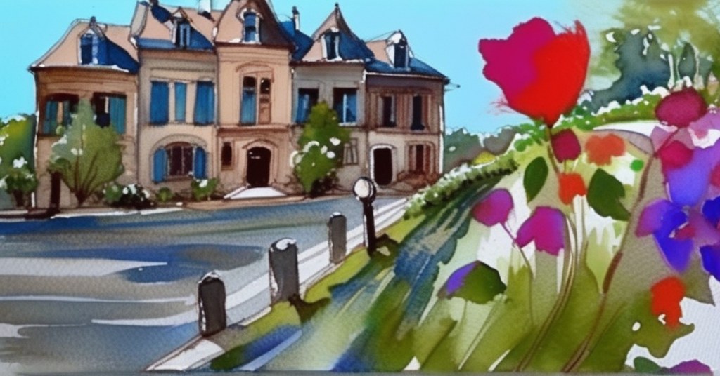 Aquarelle de Malaunay