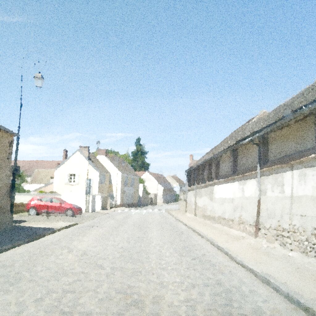 Aquarelle de Mareil-le-Guyon