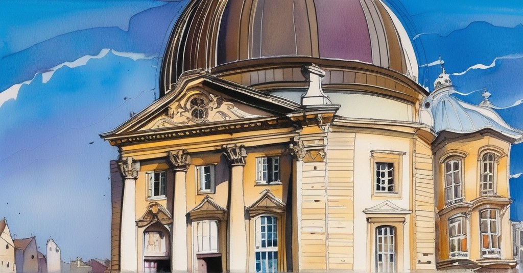 Meudon — aquarelle — France