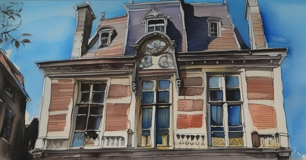 Aquarelle de Montivilliers