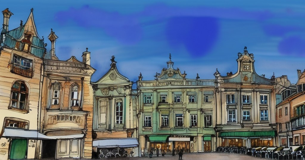 Aquarelle de Nancy