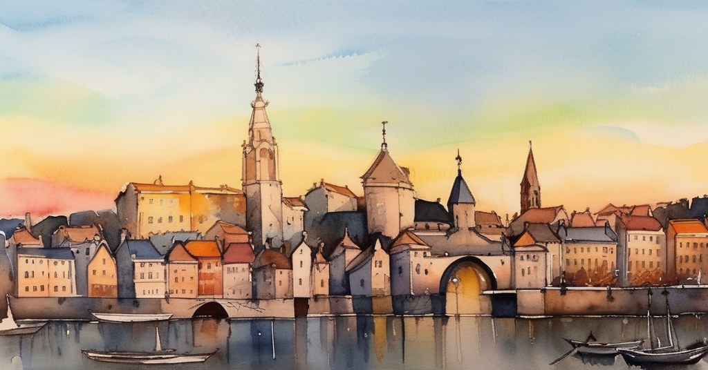 Aquarelle de New York