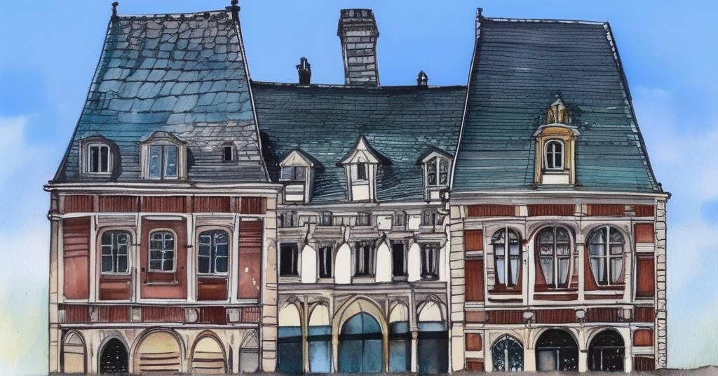 Aquarelle de Noisy-le-Grand