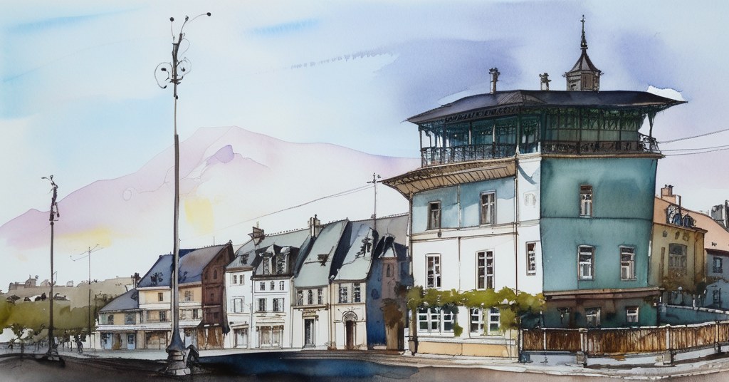 Aquarelle d’Ouistreham