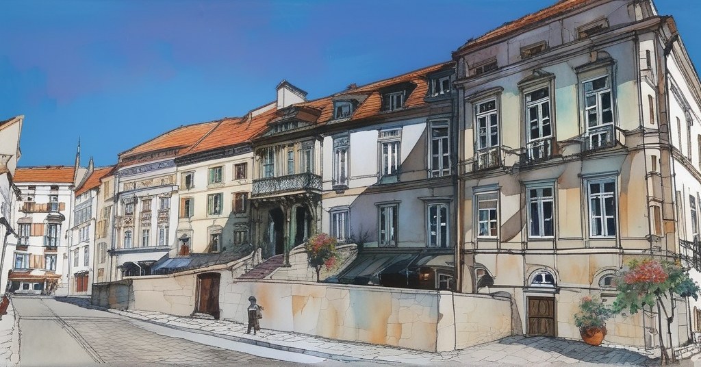 Ovar — aquarelle — Portugal