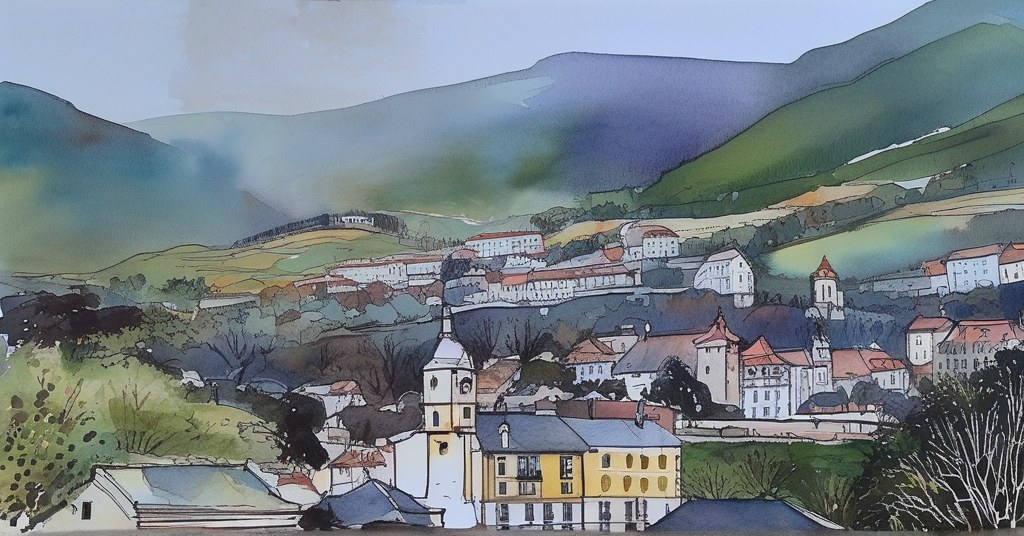 Aquarelle de Pas de la Casa