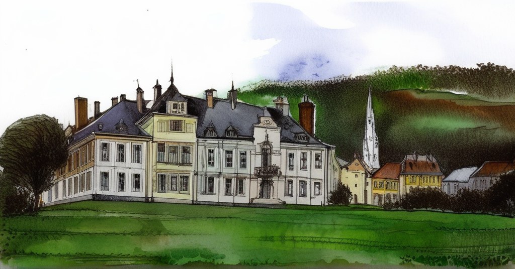 Aquarelle de Pavilly