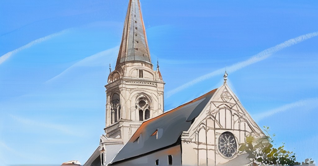 Quettreville-sur-Sienne — aquarelle — France
