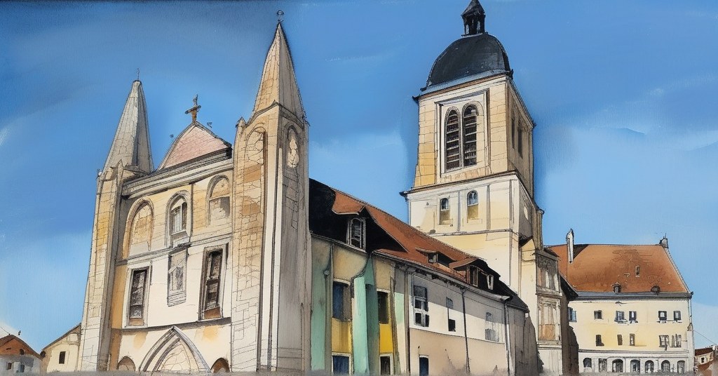 Rots — aquarelle — France