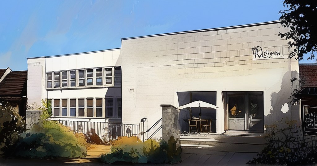 Saint-Cyr-l'École — aquarelle — France