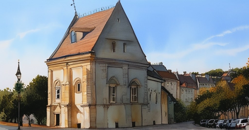 Saint-Manvieu-Norrey — aquarelle — France