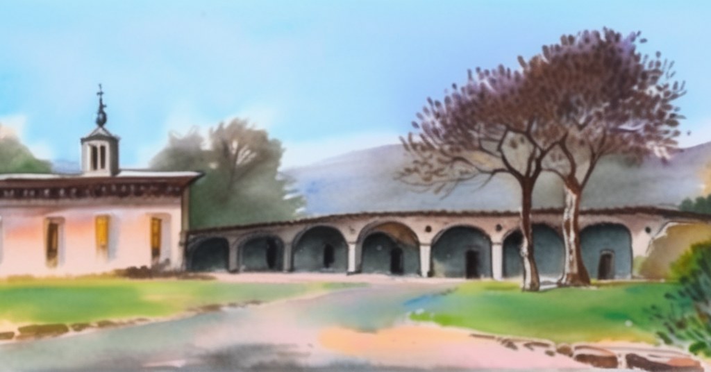 Saint-Nicolas-d'Aliermont — aquarelle — France