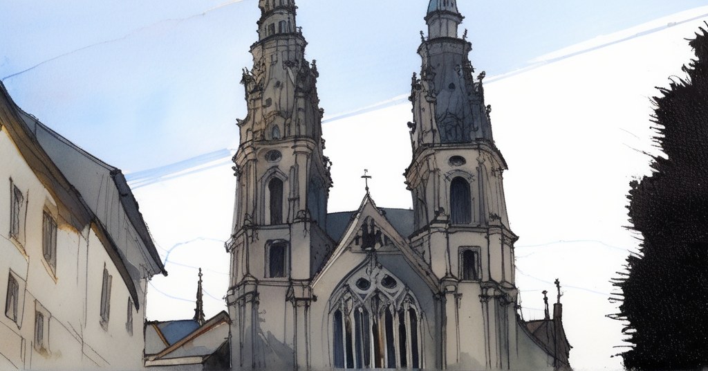 Aquarelle de Sées