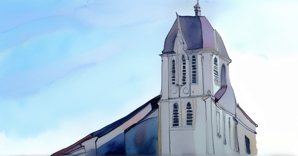 Aquarelle de Sotteville-lès-Rouen
