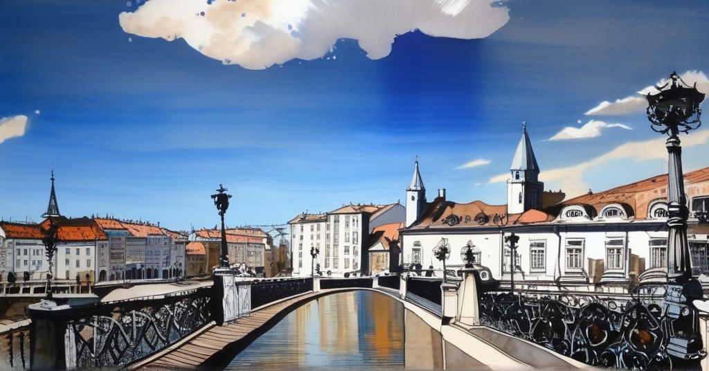 Tavira — aquarelle — Portugal