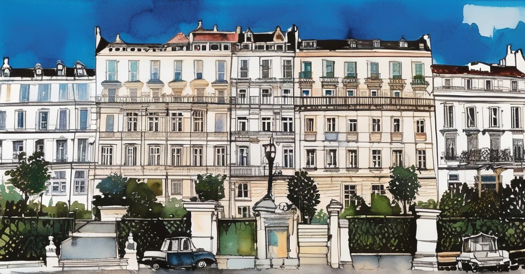 Toulon — aquarelle — France