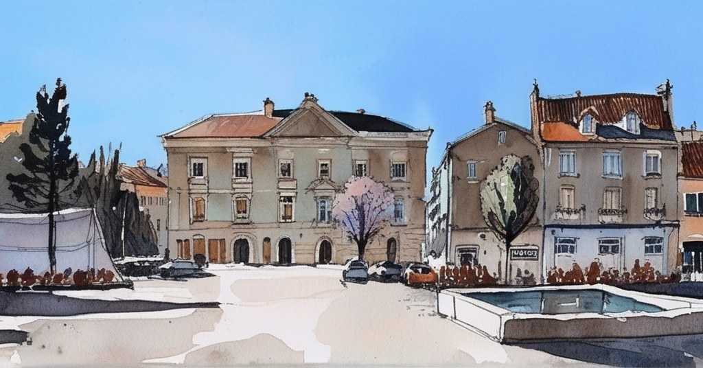 Aquarelle de Troarn