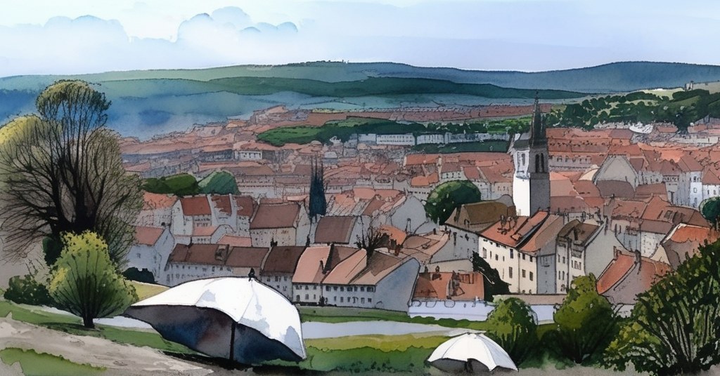 Vienne — aquarelle — Autriche