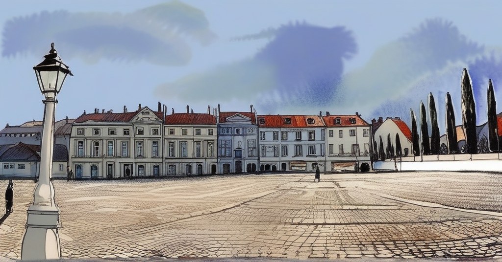 Aguarela de Vila Viçosa