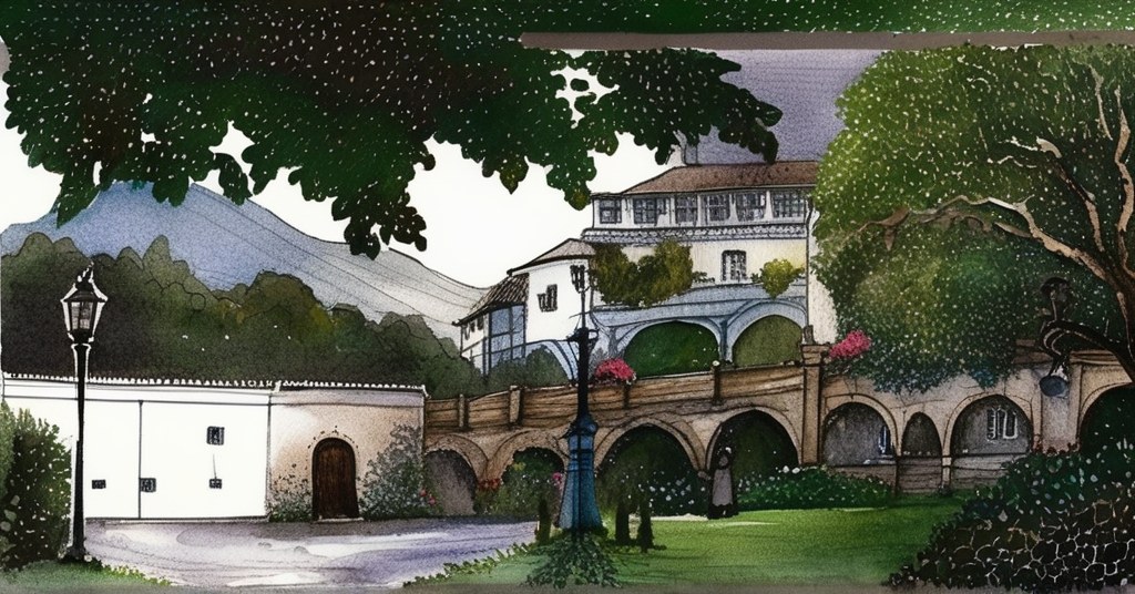 Villennes-sur-Seine — aquarelle